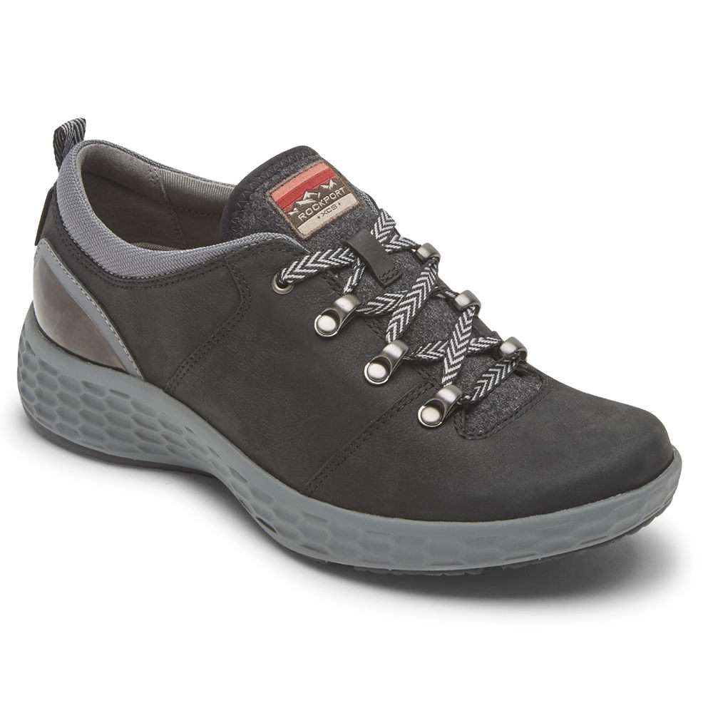 Zapatillas Rockport Mujer Mexico - Freshexplore Tie Negros - YELVH7801